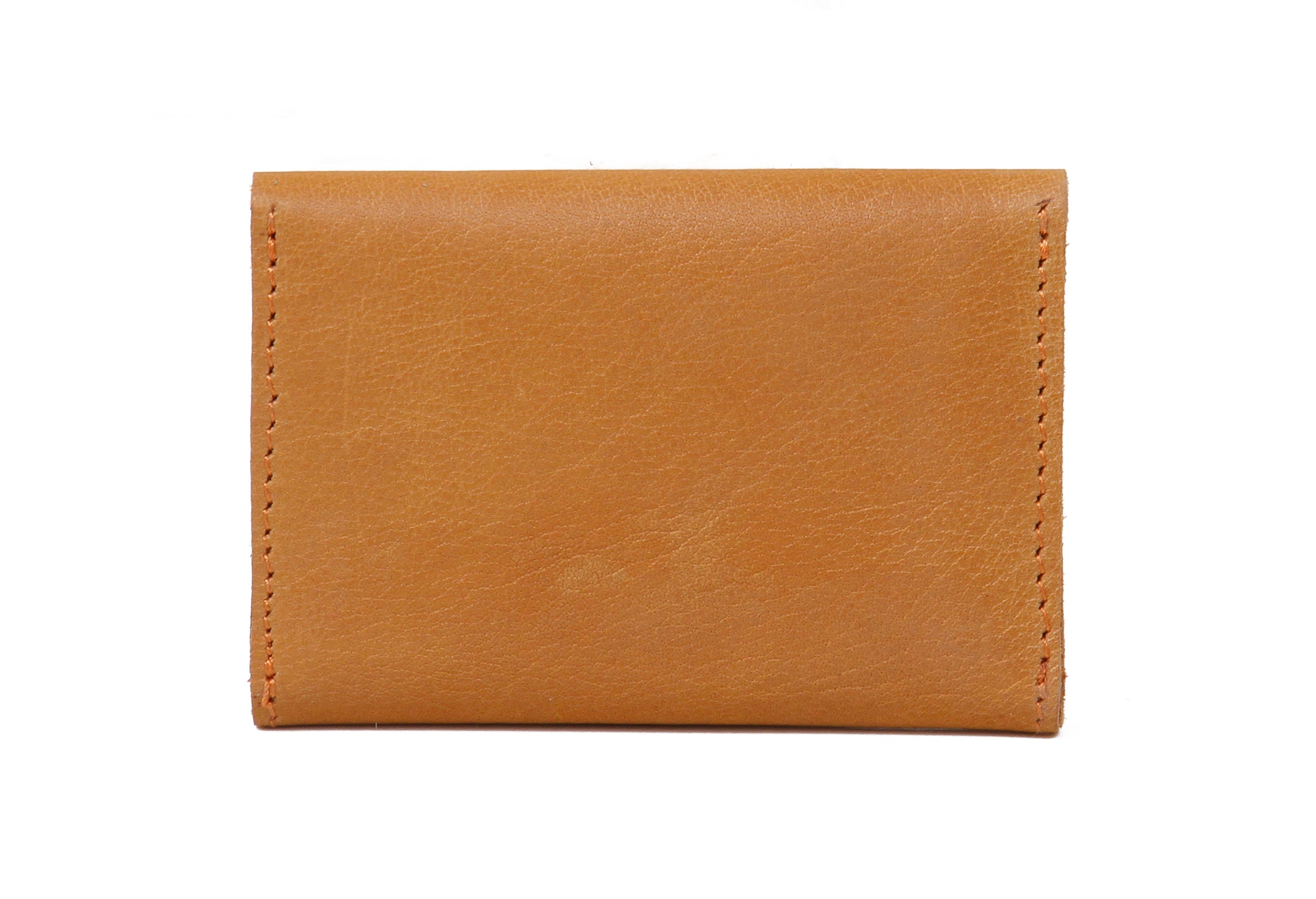 Tan Leather Minimalist Cardholder