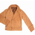 Women’s Suede Crop Trench Jacket