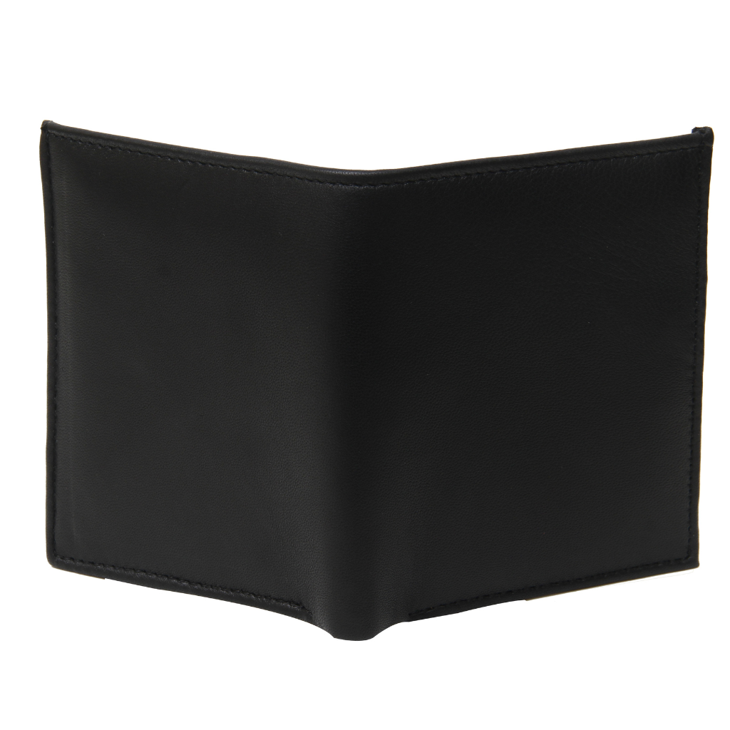 Supreme Bifold Wallet – Full Grain Leather | Black