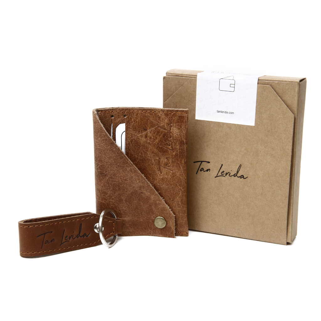 The Raw Pocket Card Holder – Sustainable Leather | Unisex