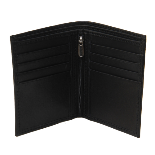 Classy Bifold Wallet – Full Grain Leather | Black