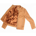 Men’s Sand Suede Leather Jacket
